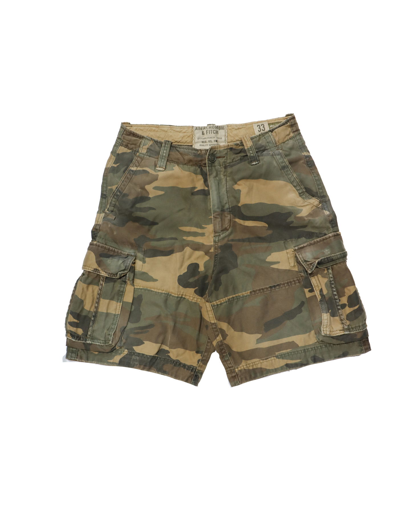 Abercrombie & Fitch VINTAGE CARGO SHORTS