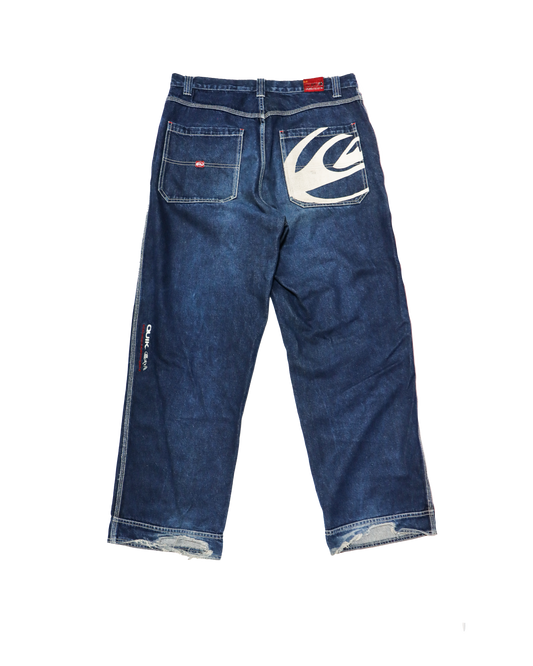 "90s" Quiksilver WIDE DENIM PANTS