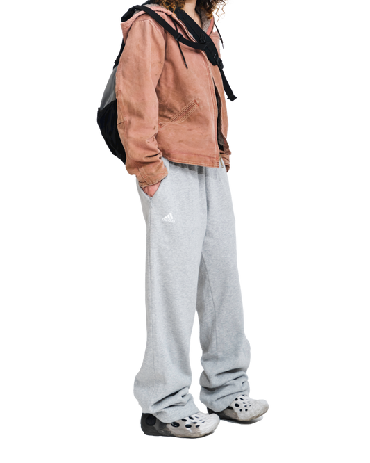 adidas SILVER LOGO SWEAT PANTS (M)