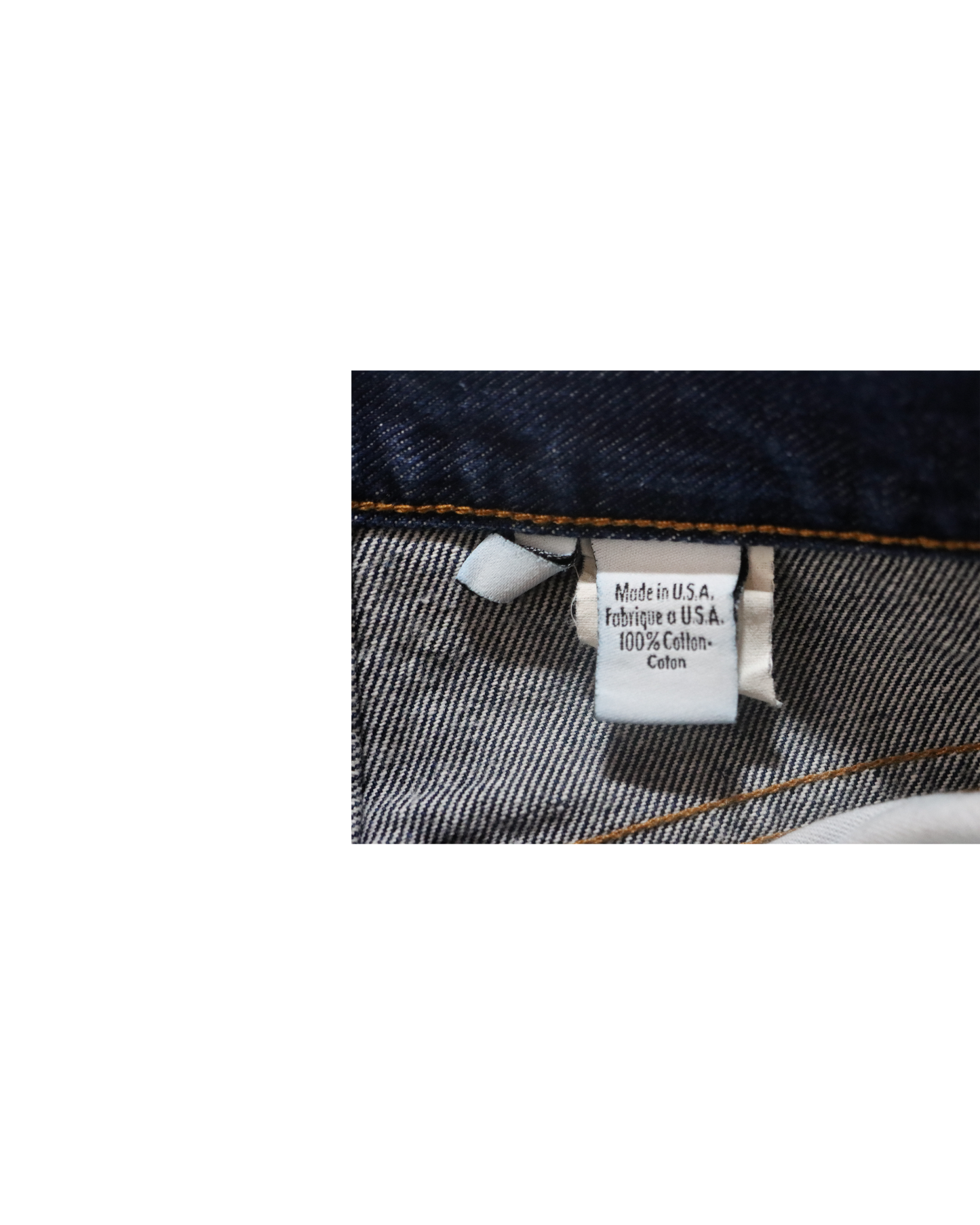 Calvin Klein "90s" MADEINUSA STRAIGHT DENIM PANT