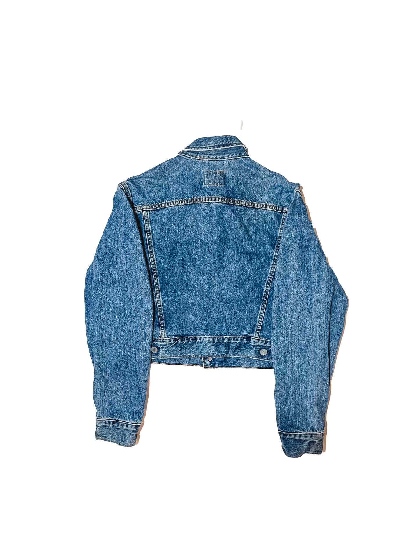 Calvin klein "00s" SHORT DENIM JACKET (M)