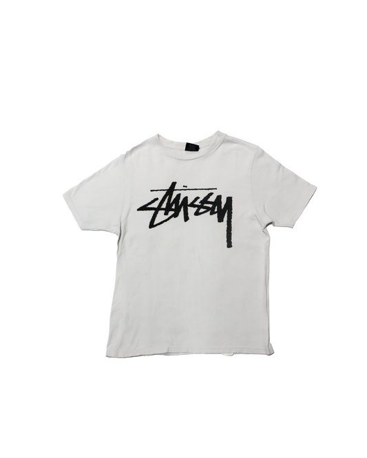 STUSSY "00s" S/S LOGO TEE (S)