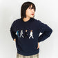 The Beatles “ABBEY ROAD” KNIT CREW NECK SWEATER (M)