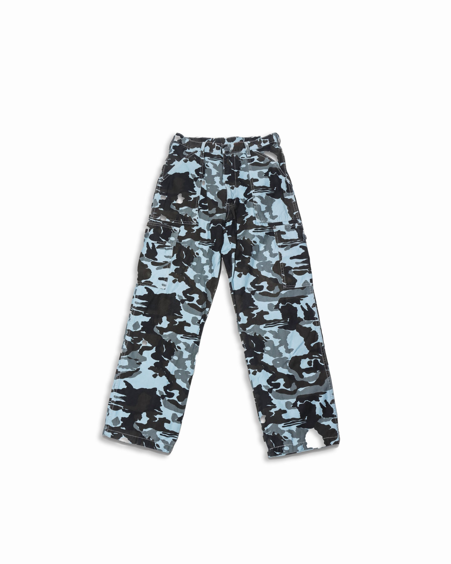 Schott BLUE CAMO PANTS (S)