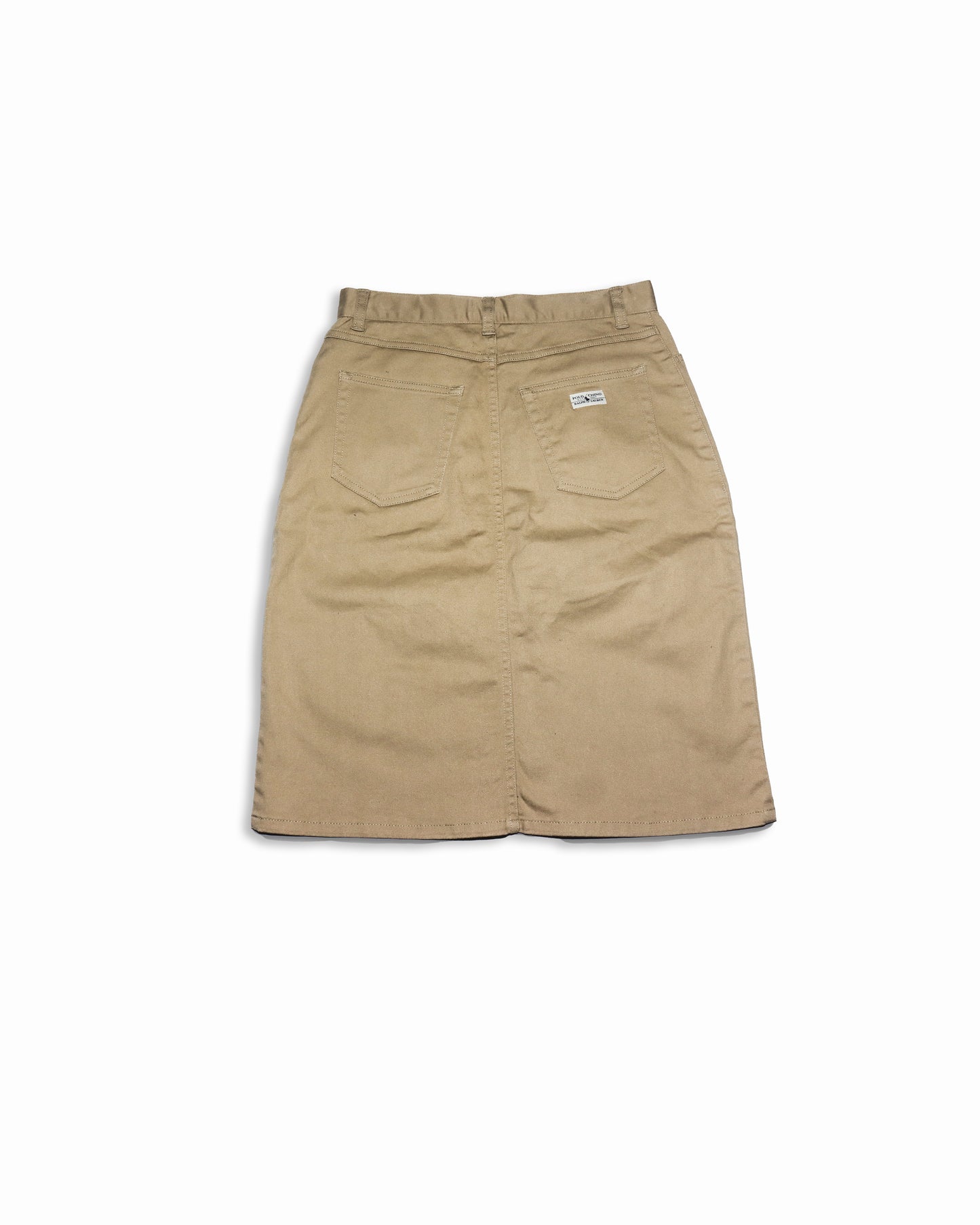 POLO RALPH LAUREN chino tight skirt